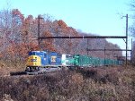 CSX 8757 leads K277 trash train